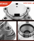 Close-up views of 2 X Rear Wheel Bearing And Hub Assembly 5 Lug For Nissan Sentra 2007-2012 L4 2.5L High Load Ball Bearing Hub