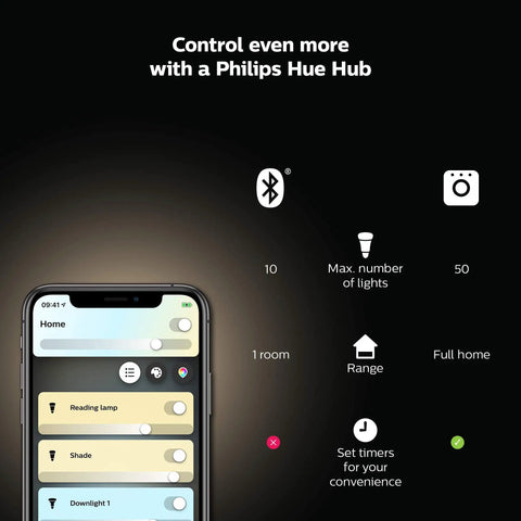 Smart Recessed 5/6 Inch LED Downlight White Ambiance For Warm To Cool Light, 700 Lumens, app control interface on phone screen