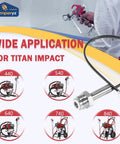 Airless Sprayer Pressure Transducer Sensor For Impact 440 540 640 740 Series Sprayers, High Accuracy PSI Control
