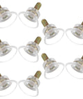 10 Pack No Drill Strong Screw Rod Furniture Pads With Suction Cups Non Slip Floor Protectors For Tables And Chairs
