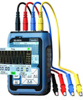 Upgraded SG-003A Signal Generator Simulator with TFT screen displaying curve tracking and four color-coded ports for output.
