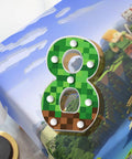 8.5 Inch Pixel Game Light Up Number 8 For Gamer Birthday Party Decor With Led Pixel Pattern Night Light Pixel Themed Centerpiece And Sign Retro Arcade Style Party Atmosphere Easy Setup Table Decor