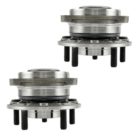 Front Wheel Hub Bearing And Hub Assembly Kit Beefed Up Two Pack For Kia Sorento 2016 Through 2020 AWD And FWD Plus Hyundai Santa Fe 2015-2018