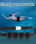 4 Pcs 1.1 Lb Scuba Weight Belt With Metal Block Buckle Coated Dive Weights Nylon Belt For Free Diving And Depth Dives Sturdy Durable Nylon Construction With Quick Release Buckle For Easy On Off And Secure Fit In Salt Water