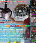 Keyless Wireless Garage Door Keypad For 310 315 390 MHz Openers Learn Button Compatible shown in use with instructions.