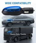 Upgraded Gas Saver And MPG Booster With Real Time Fuel Sync For Cars And Trucks Plug In Portable Fuel Shark above car and truck