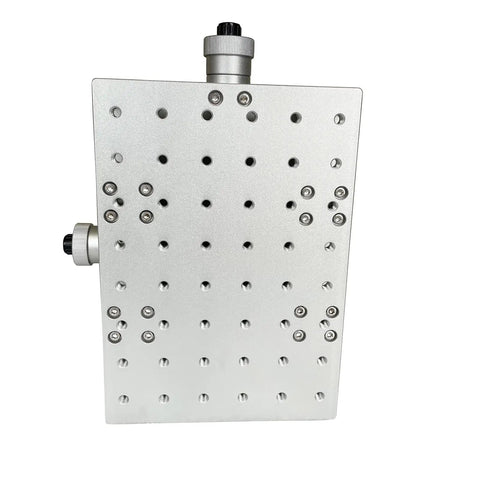 Aluminum 2 Axis Moving Work Table For Laser Marking And Engraving Machines Adjustable XY Axis