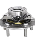 2 Front Wheel Bearing Hubs Set For 2012 To 2018 Ram 1500 Front Replacement 5 Lug 3 Bolt Triangular Flange ABS Sensor Includes 2 Hubs