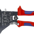 95 31 280 SBA Copper And Aluminum Cable Cutters With One Hand Ratchet, precision ground blades for clean cuts, red handles