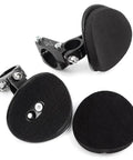 Adjustable Bike Rest Handlebar TT Bar 31.8mm Aero Bar for Road and Mountain Bikes with cushioned pads and clamps shown