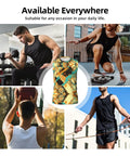 Men Breathable Mesh Sleeveless Tank Top Featuring Raw Cut Edges And Dropped Shoulders Quick Dry Gym Vest in a dynamic fitness setting.