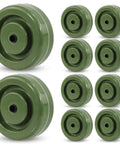 High temperature caster wheels pack of 10 for ovens
