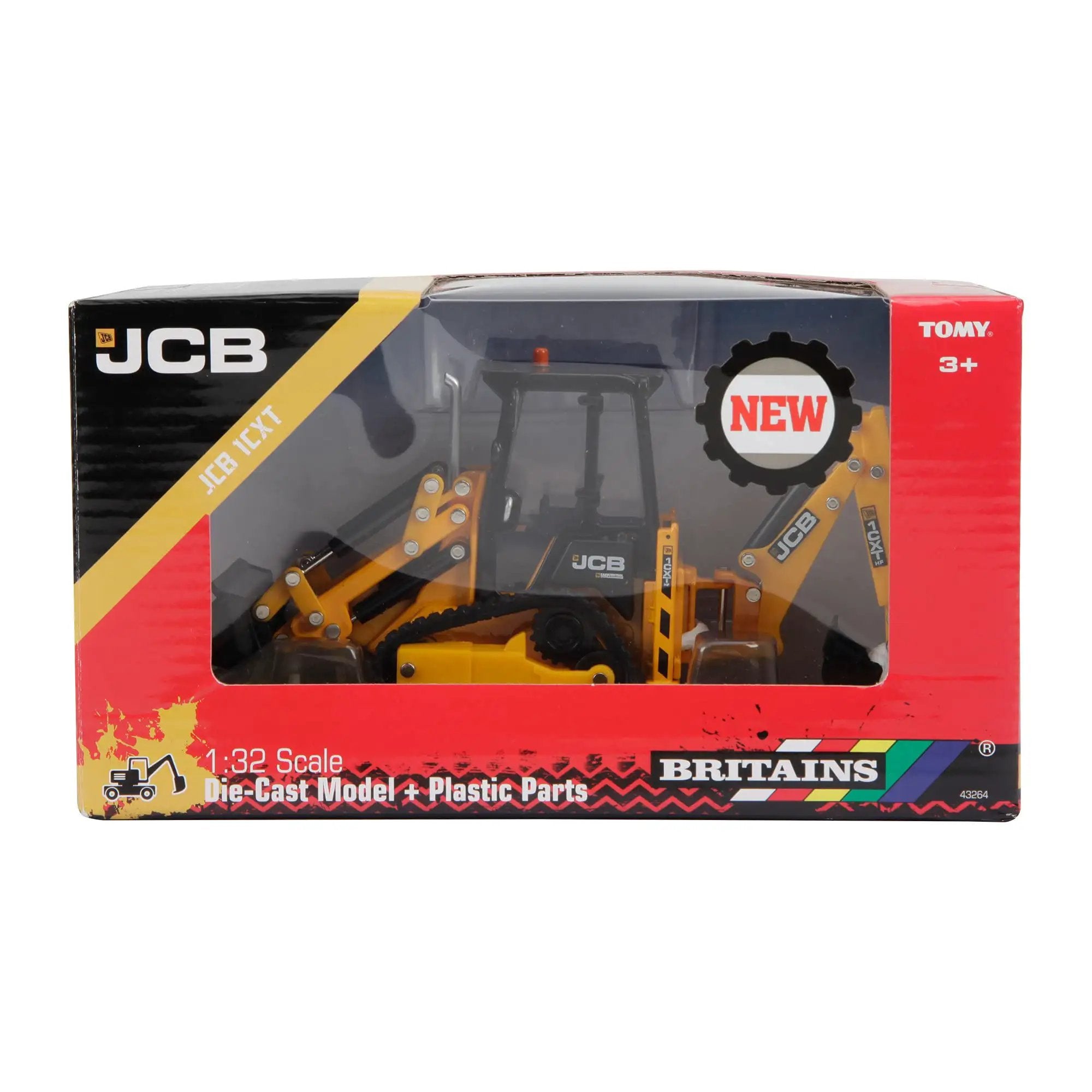 JCB Tractor 1:32 Scale Toy Gift for Kids