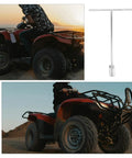 High Carbon Steel T Handle Socket Wrench With Hex Grip For Zero Play And Max Torque used on ATV during sunset ride.