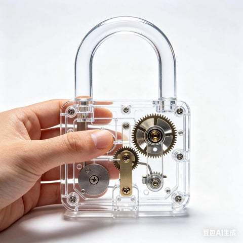 Mechanical Learning Kit With Transparent Demonstration Model And Precision Metal Tools For Hands On Engineering And Lock Education Set