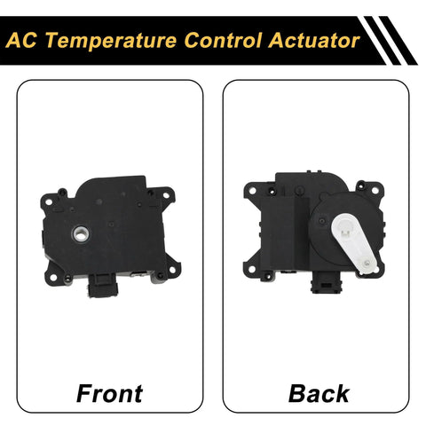 Plug And Play Hvac Heater Blend Door Actuator Compatible With Toyota Tacoma And 4Runner Ac Climate Control Replacement For No Hassle Cabin Temperature Fixes And Smooth Airflow 8710604030 front and back view image