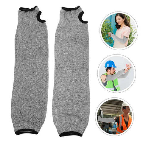 Top Shelf Cut Resistant Arm Sleeves With Thumb Hole Kick Butt Against Sharp Edges And Maintain Cool Breathable Forearm Guards For Mechanics Gardeners Weekend Warriors Stay Protected No Matter How Hard You Hustle