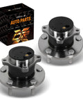 Rear Wheel Bearing And Hub Assembly 512347 For Mazda 3 And Mazda 5 5 Lug ABS Encoder 4-Bolt Square Flange Rear Left And Right