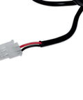 Close-up of a connector cable for 12V Linear Electric Actuator With 1 Inch Stroke And 11 Lb Load Capacity Dope High Speed Brushed DC Motor