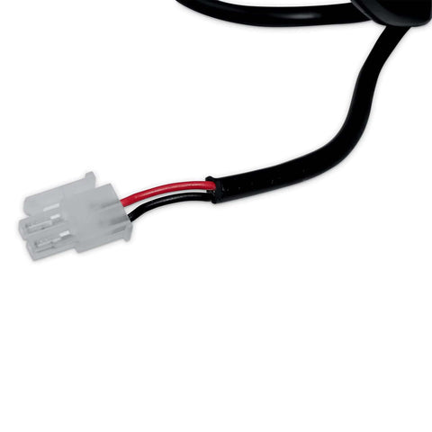 Close-up of a connector cable for 12V Linear Electric Actuator With 1 Inch Stroke And 11 Lb Load Capacity Dope High Speed Brushed DC Motor