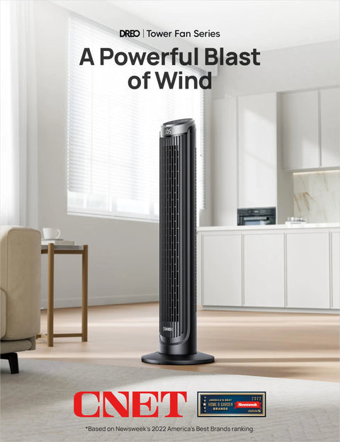 Ultra Stealthy Tower Fan For Bedroom Delivering Crisp Cool Breezes And Dead Silent Operation At Twenty Eight Decibels So You Can Chill Out All Night With Flexible Oscillation Timing