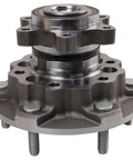 Front view of Wheel Bearing And Hub Assembly For Transit Heavy Duty Axle 2020-2023 Transit 150 250 350 SRW Direct Fit Replacement