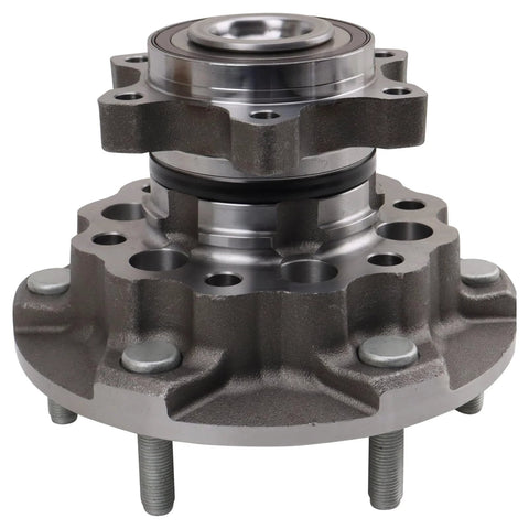 Front view of Wheel Bearing And Hub Assembly For Transit Heavy Duty Axle 2020-2023 Transit 150 250 350 SRW Direct Fit Replacement