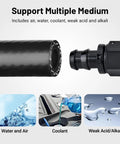 Three Quarters Inch Silicone Heater Hose For Automotive Radiator And Coolant System, Straight Fit SAE J20R3, supports multiple mediums