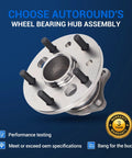 Rear Wheel Hub Assembly 5 Lug Driver Left Side Fits 2002 2003 Lexus ES300 2004 2006 ES330 2007 2012 ES350 2005 2012 Toyota Avalon 2002 2011 Camry 2001 2003 Highlander 2004 2008 Solara ABS