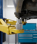 Two Pack Truck Lift Extension Adapters 1.38 Inch Diameter Jack Height Extension For Bottle Jacks Raising Leg Attachment in auto shop