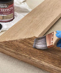 Applying Wood Effects Charred Black Water Based Finish For Bare Wood That Delivers A Dope Naturally Aged Look In Minutes With Easy Brush On