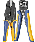 Automatic Wire Stripper And Crimping Tool For AWG 24-10 Wire, Ratchet Crimper For Heat Shrink Connectors, professional tools close-up