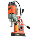 Heavy Duty 1400W Magnetic Drill Press With Two Inch Boring Power and a Rock Solid 2810 Pound Magnetic Base delivering precise drilling.