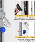 Heavy Duty Wall Mount Resistance Band Anchor Track Boasting A Smooth 40 Inch Adjustable Rail With 35 Secure Locking Positions for display of locking mechanism and durable materials.