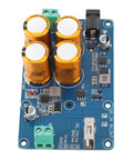 Rock Solid Super Capacitor UPS Backup Power Supply Keeps Raspberry Pi Running Smooth With Seamless 5V 3A Emergency Juice To Save Critical Data During Sudden Blackouts, featuring four capacitors on a blue circuit board.