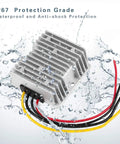DC 12V To 19V 5A Boost Converter 95W Power Regulator For Golf Cart Club Car LED Lighting with Waterproof IP67 module