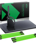 Golf Alignment Sticks And Angle Holder Set With Portable Bag Swing Trainer And Practice Aid Easy Setup Golf Training Gear Perfect Gift For Men And Golfers