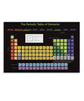 Dope Periodic Table Of Elements Canvas Poster 12x18 Inch Science Wall Art For Classrooms And Dorms Educational Chemistry Decor Frameless Print On Durable Canvas 30x45 Cm