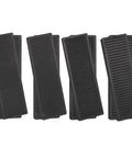 80 Piece Solid Plastic Shims For Leveling Black Drywall Shim Set With Three Sixty Fourths Of An Inch Five Sixty Fourths Of An Inch One Eighth Of An Inch And Five Thirty Seconds Of An Inch For Precise Floor And Wall Leveling And Alignment shown in black plastic
