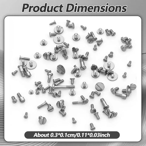 Fast Fixes With These Precision Micro Watch Band Screws That Replace Missing Links And Keep Your Strap Ticking Slick With Zero Stress And A Sharp Silver Finish For Everyday Carry Gear, showing various stainless steel screws.