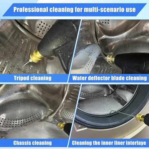 4 Pack High Pressure Washer Nozzle Kit For Washing Machines And AC Cleaning, Heavy Duty Hose Nozzle Set With Quick Connect, Mini Split Cleaner Sprayers For Deep Clean, Pro Grade Performance And No Fuss Install on washer drum
