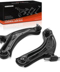 Two Front Lower Control Arm Kit With Ball Joints And Bushings For Nissan Rogue Sport and Qashqai displayed with packaging