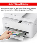Affordable All In One Wireless Color Inkjet Printer For Home Office That Handles Duplex Printing Copy And Scan Auto Document Feeder