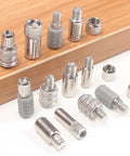 20 Pack Shelf Bracket Pegs Set For Cabinets And Wardrobes Metal Shelf Pins For Easy DIY Install Heavy Duty Iron Pins Displayed