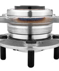 Wheel Bearing Hub Assembly Set For 2011 Through 2015 Kia Sorento, 2007 Through 2014 Hyundai Santa Fe, with 5-lug square flange