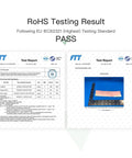 RoHS test report for Premium Copper Flashing Roll 99.95 Percent Pure Copper 2 Inch Wide By 10 Feet Long 24 Gauge