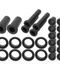 Rear Suspension Bushings Kit For Polaris Sportsman 500 HO 4X4 2003 To 2005 Replacement MG1282101AZ High Quality ABS Wear Resistant Bolt In Improves Ride Handling OEM Style Control Arm Bushings For ATV Quad, 26-piece black ABS bushings
