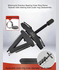 Heavy Duty Motorcycle Steering Column Puller Tool Kit For Removing Tapered Outer Race Bearings Safely Without Damage Perfect For DIY Mechanics Saving On Repair Bills Keeping Bikes Running Sweet For Precision Work On Models Used Daily, 30-60mm steel puller