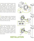 Installation steps for No Brainer Dusk To Dawn Outdoor Wall Light Fixture 9W LED 1000 LM Bronze Cylinder Up Down Waterproof Sconce