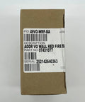 Heavy Duty Wall Mounted Red Fire Alarm Visual Strobe Light box with product details, suitable for commercial spaces.